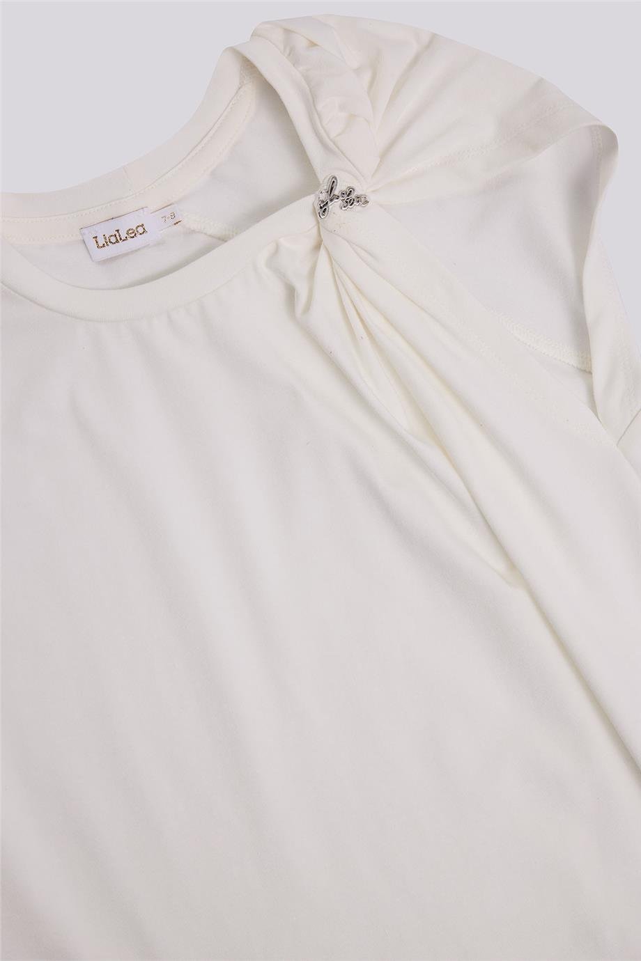 Lia Lea Kız Çocuk Beyaz BluzLia Lea Kız Çocuk Beyaz Bluz