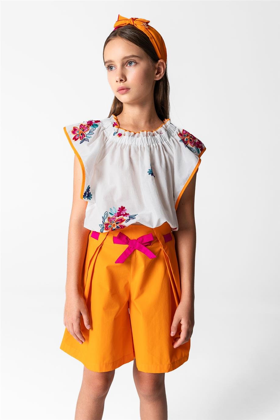 Lia Lea Kız Çocuk Beyaz BluzLia Lea Kız Çocuk Beyaz Bluz