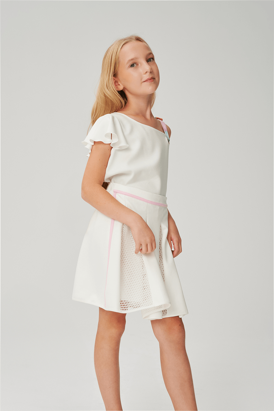 Lia Lea Girl White BlouseLia Lea Girl White Blouse