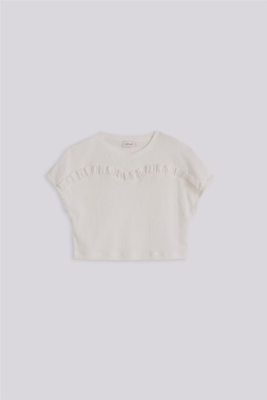 Lia Lea Kız Çocuk Beyaz BluzLia Lea Kız Çocuk Beyaz Bluz