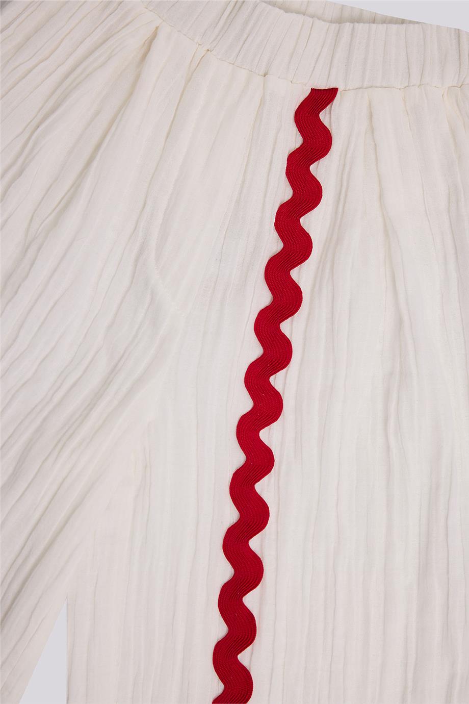 Lia Lea Kız Çocuk Beyaz PantolonLia Lea Kız Çocuk Beyaz Pantolon