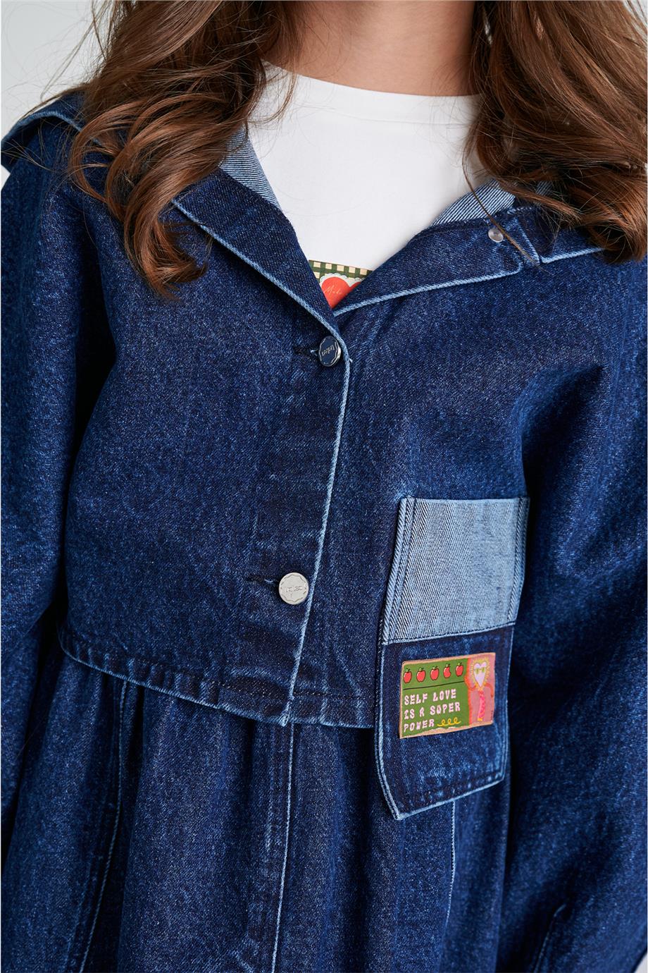 Lia Lea Kız Çocuk Denim CeketLia Lea Kız Çocuk Denim Ceket