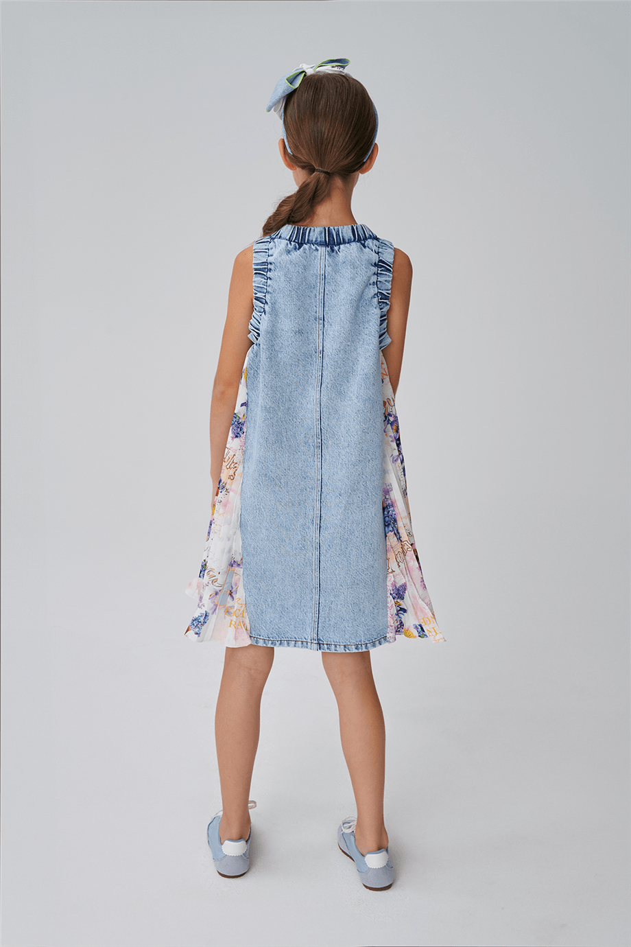 Lia Lea Kız Çocuk Denim ElbiseLia Lea Kız Çocuk Denim Elbise