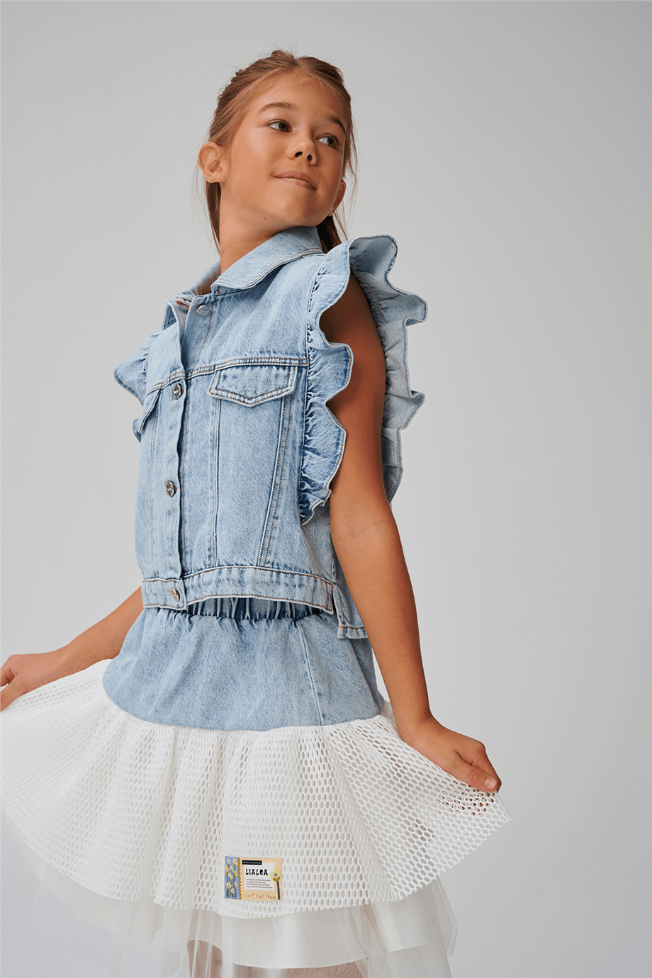 Lia Lea Kız Çocuk Denim EtekLia Lea Kız Çocuk Denim Etek