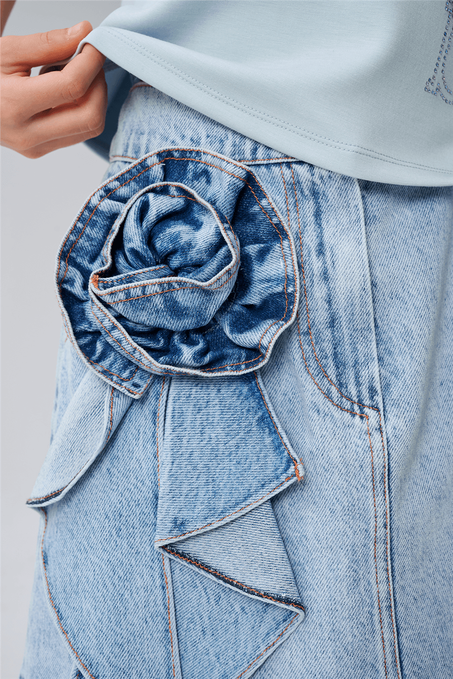 Lia Lea Kız Çocuk Denim EtekLia Lea Kız Çocuk Denim Etek