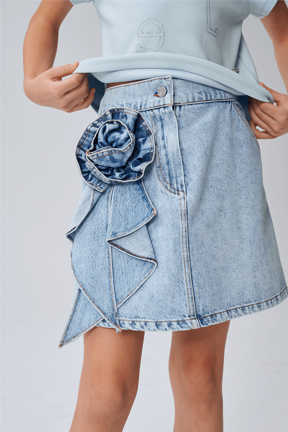 Lia Lea Kız Çocuk Denim EtekLia Lea Kız Çocuk Denim Etek