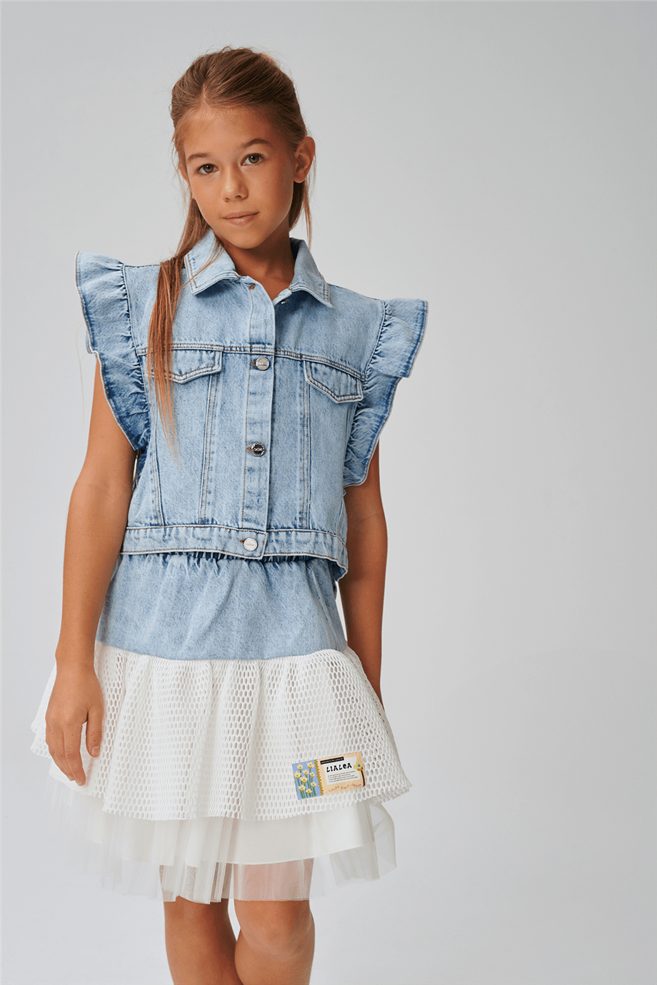 Lia Lea Kız Çocuk Denim EtekLia Lea Kız Çocuk Denim Etek