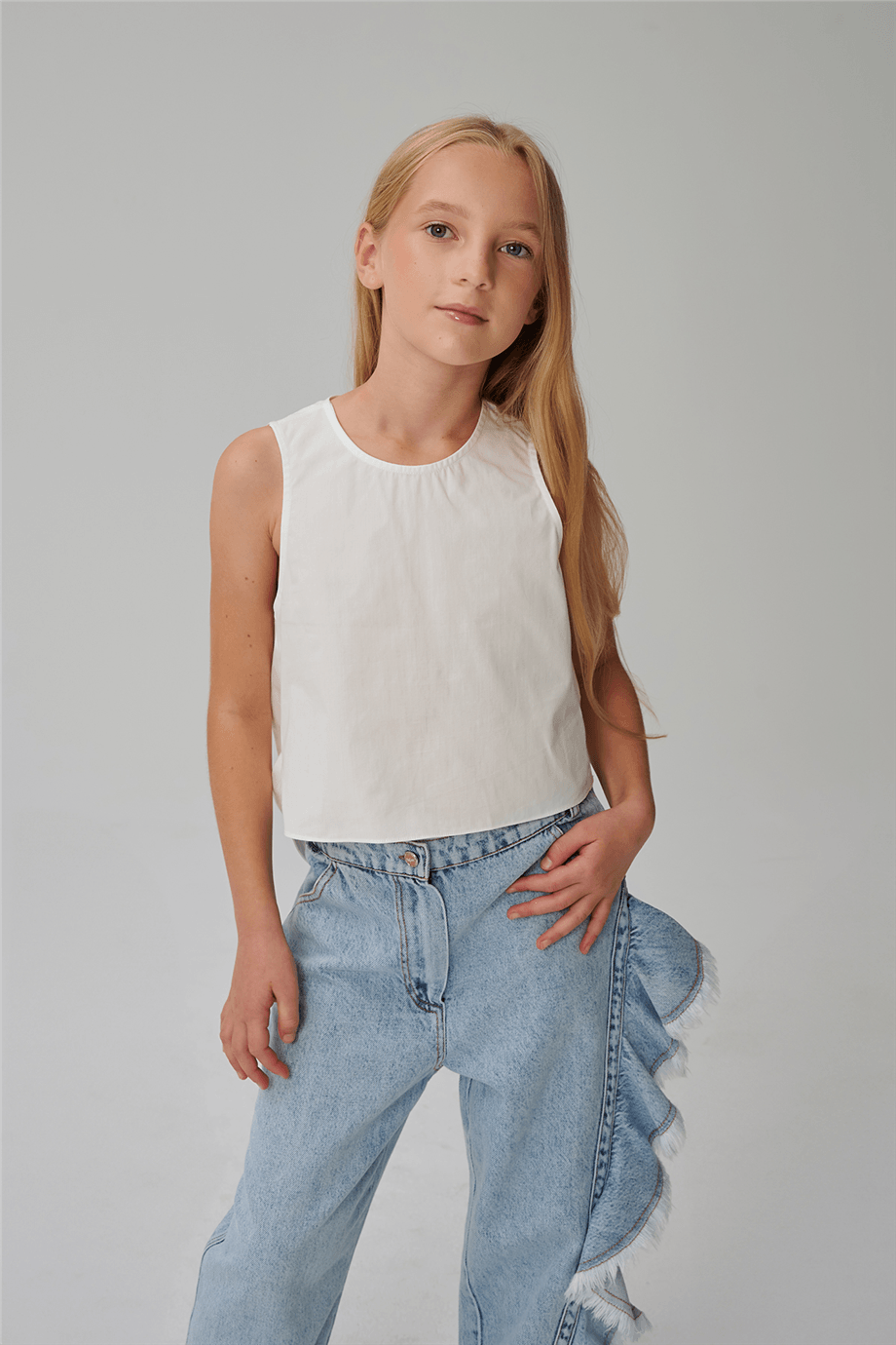 Lia Lea Kız Çocuk Denim PantolonLia Lea Kız Çocuk Denim Pantolon