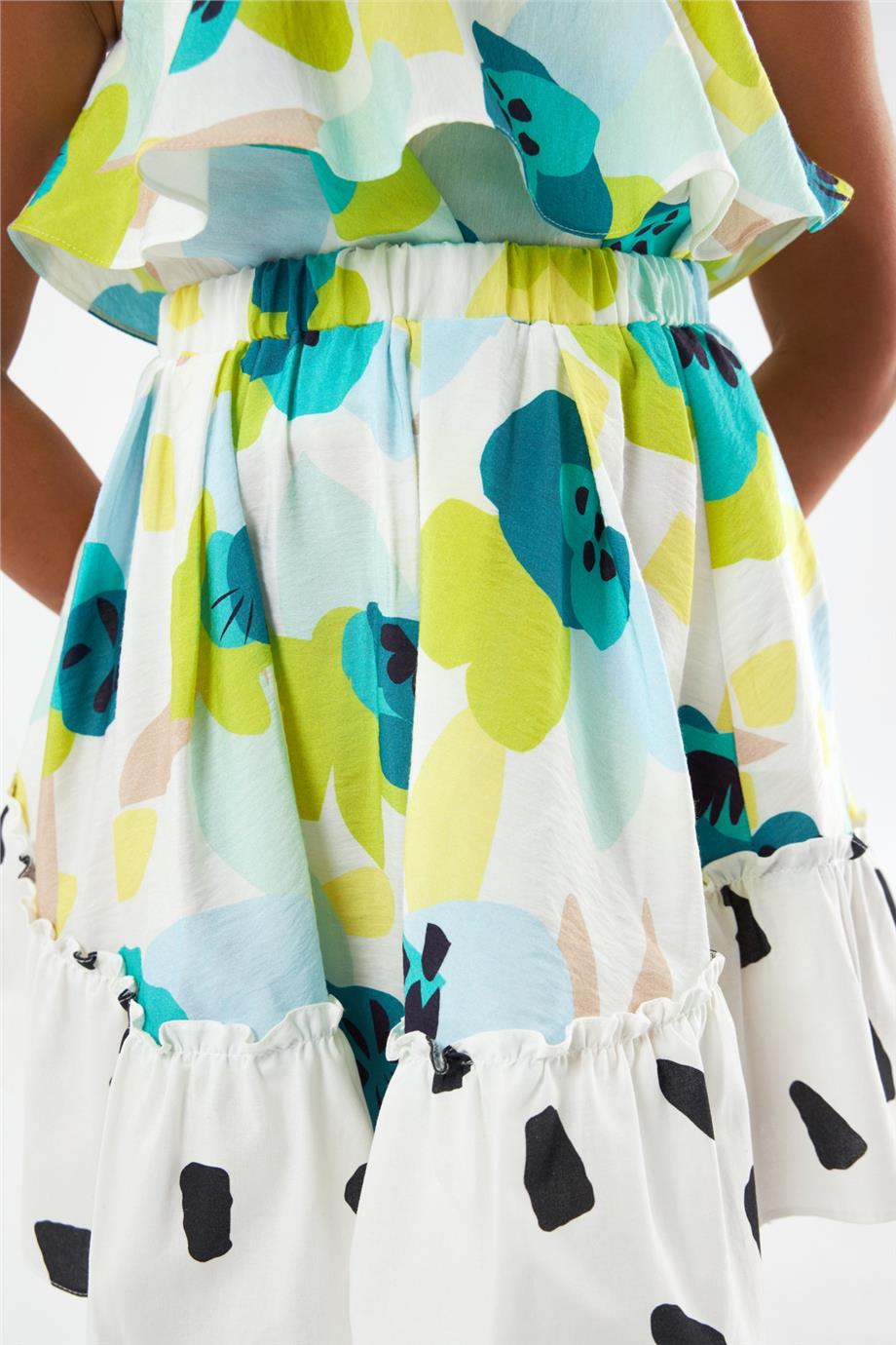 Lia Lea Kız Çocuk Desenli Etek