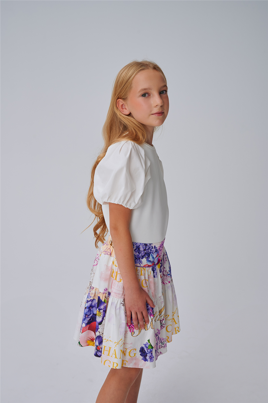 Lia Lea Girl Patterned SkirtLia Lea Girl Patterned Skirt