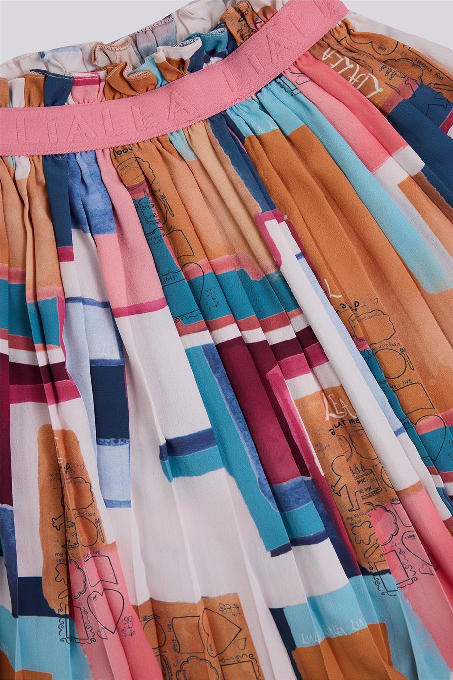 Lia Lea Kız Çocuk Desenli EtekLia Lea Kız Çocuk Desenli Etek