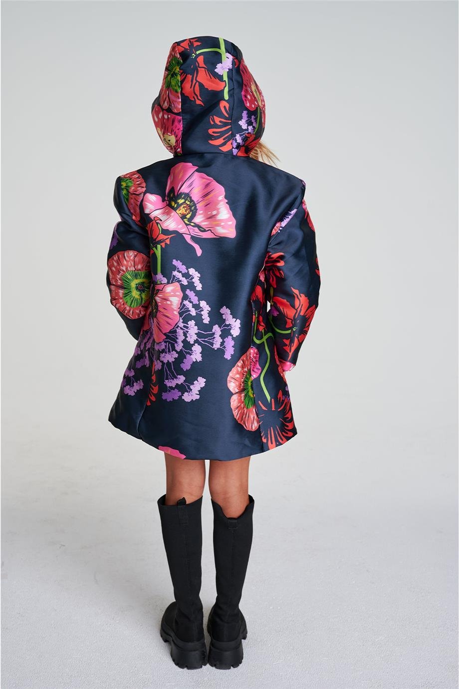 Lia Lea Kız Çocuk Desenli MontLia Lea Kız Çocuk Desenli Mont