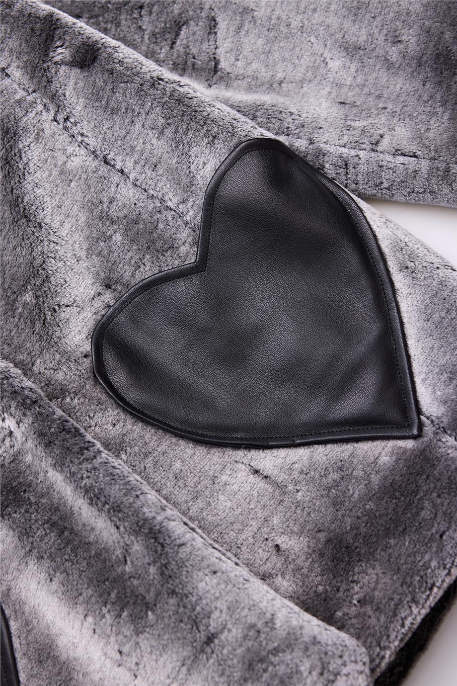 Lia Lea Kız Çocuk Gri Mont