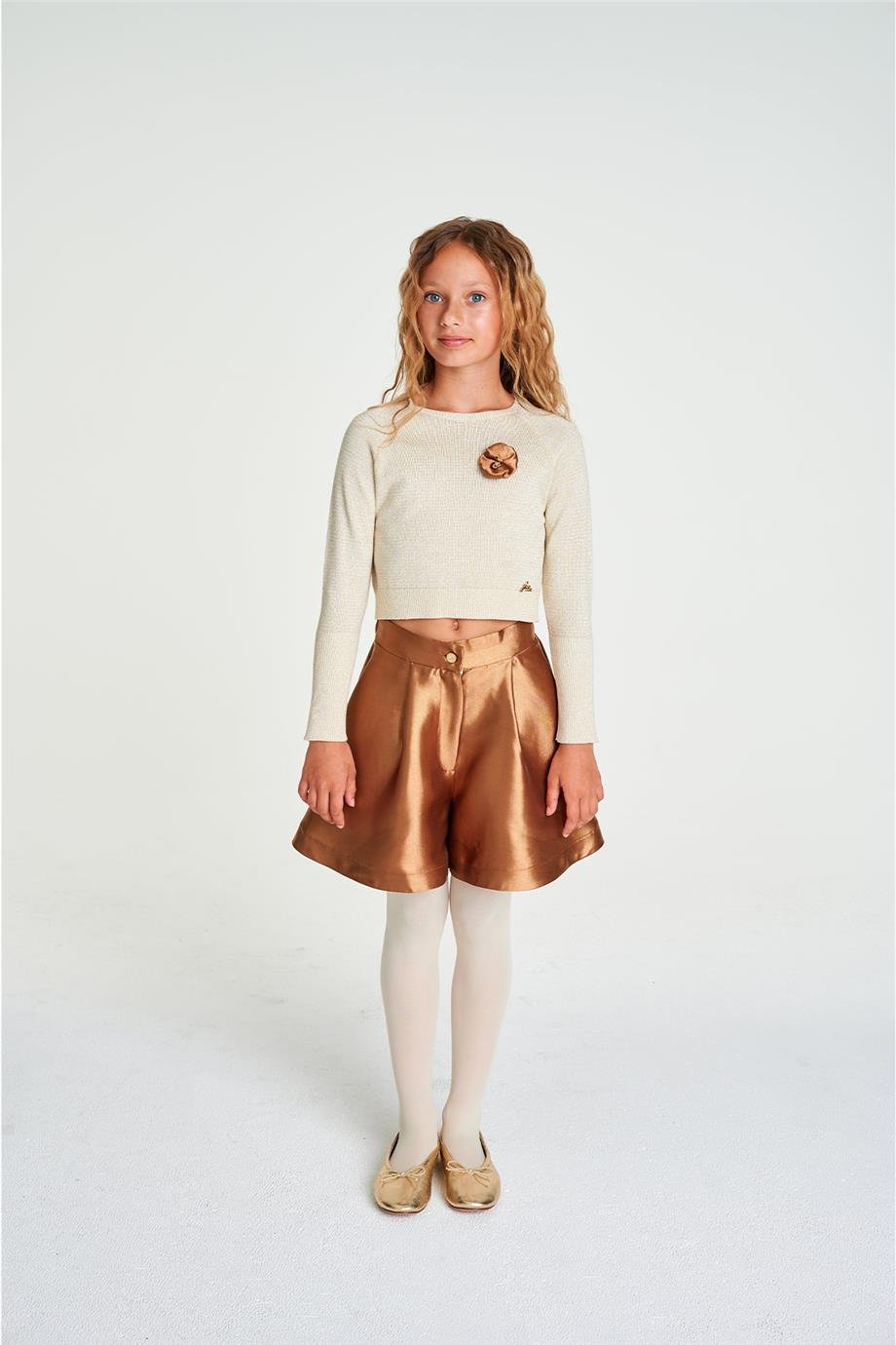 Lia Lea Kız Çocuk Kahve ŞortLia Lea Kız Çocuk Kahve Şort