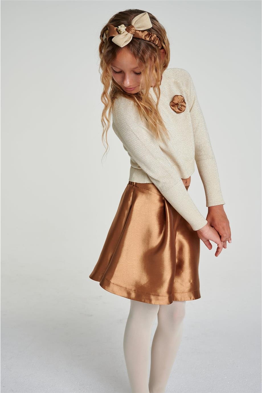 Lia Lea Kız Çocuk Kahve ŞortLia Lea Kız Çocuk Kahve Şort