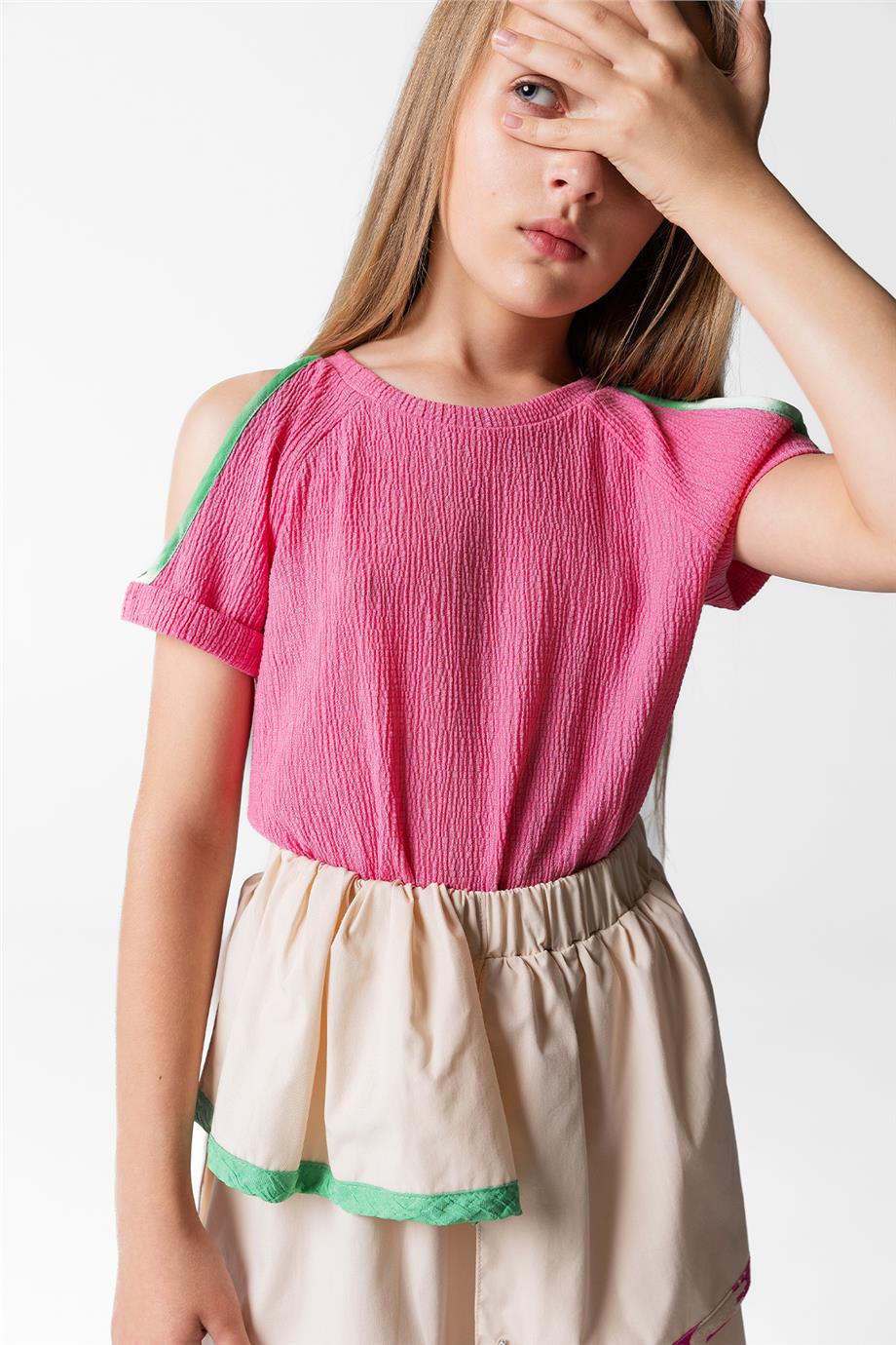 Lia Lea Girl Pink BlouseLia Lea Girl Pink Blouse