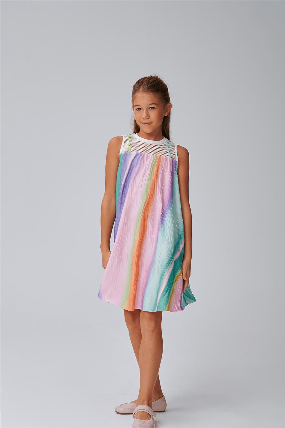 Lia Lea Girl Colorful DressLia Lea Girl Colorful Dress