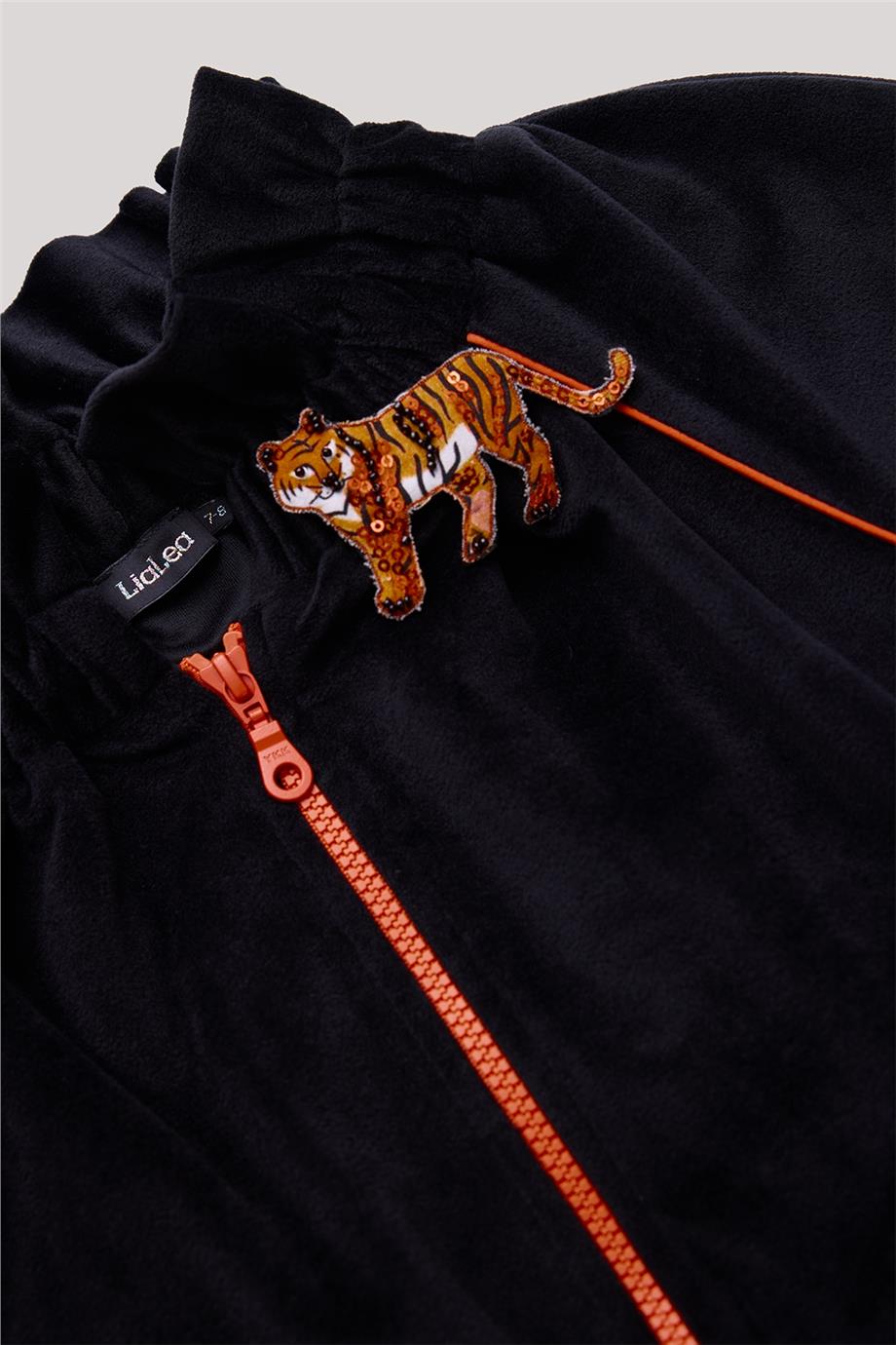 Lia Lea Kız Çocuk Siyah Mont