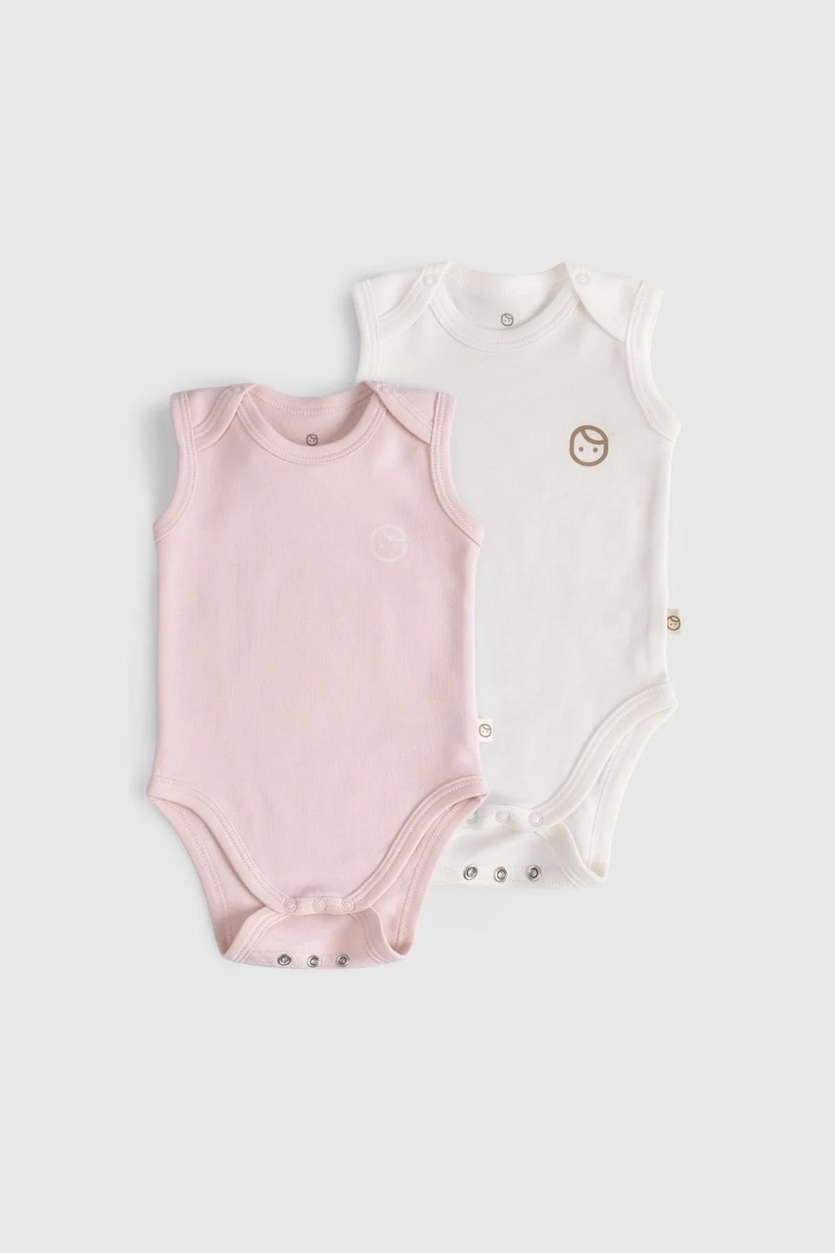 Little Gusto 2'li Organik Pamuk Ayarlanabilir Çıtçıtlı AtletLittle Gusto 2'li Organik Pamuk Ayarlanabilir Çıtçıtlı Atlet