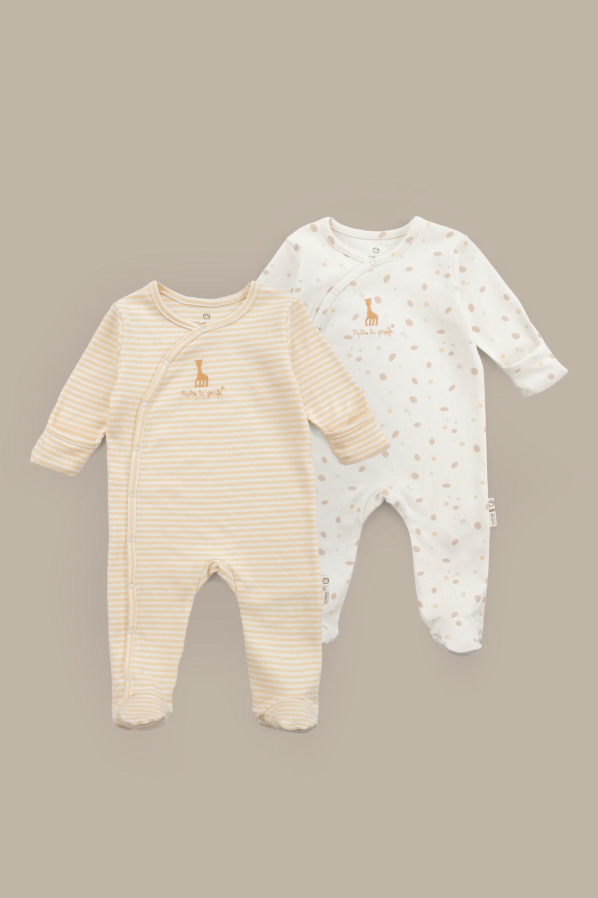 Little Gusto Organic Cotton 2-Pack Jumpsuit SetLittle Gusto Organic Cotton 2-Pack Jumpsuit Set