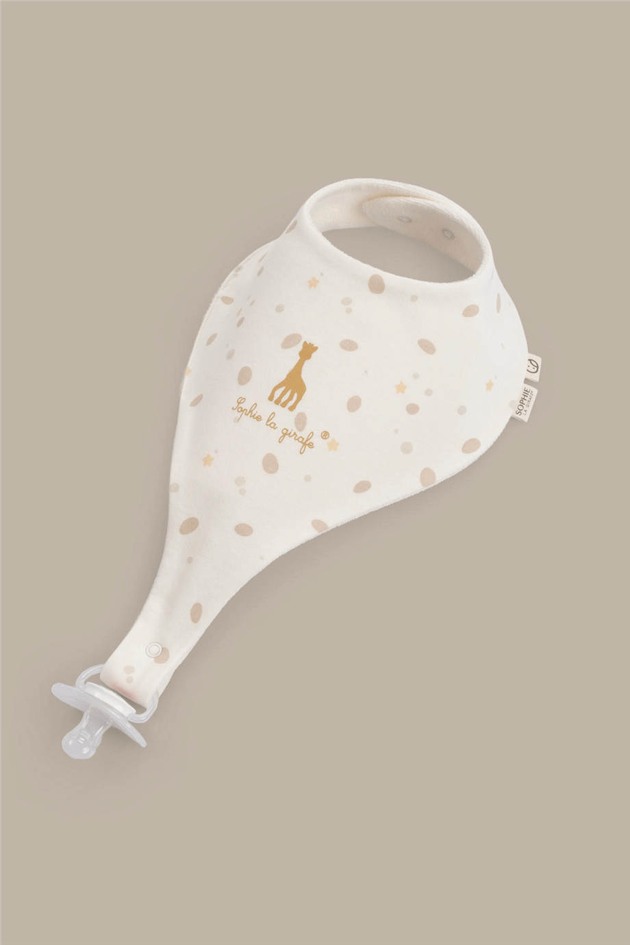 Little Gusto 2-Pack Waterproof Pacifier Bib SetLittle Gusto 2-Pack Waterproof Pacifier Bib Set