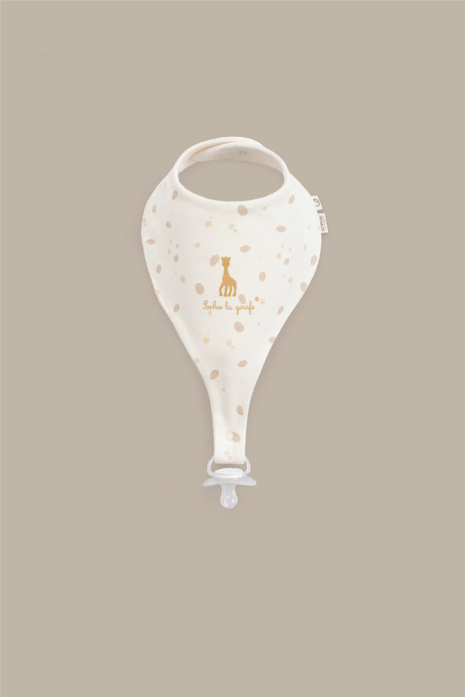 Little Gusto 2-Pack Waterproof Pacifier Bib SetLittle Gusto 2-Pack Waterproof Pacifier Bib Set