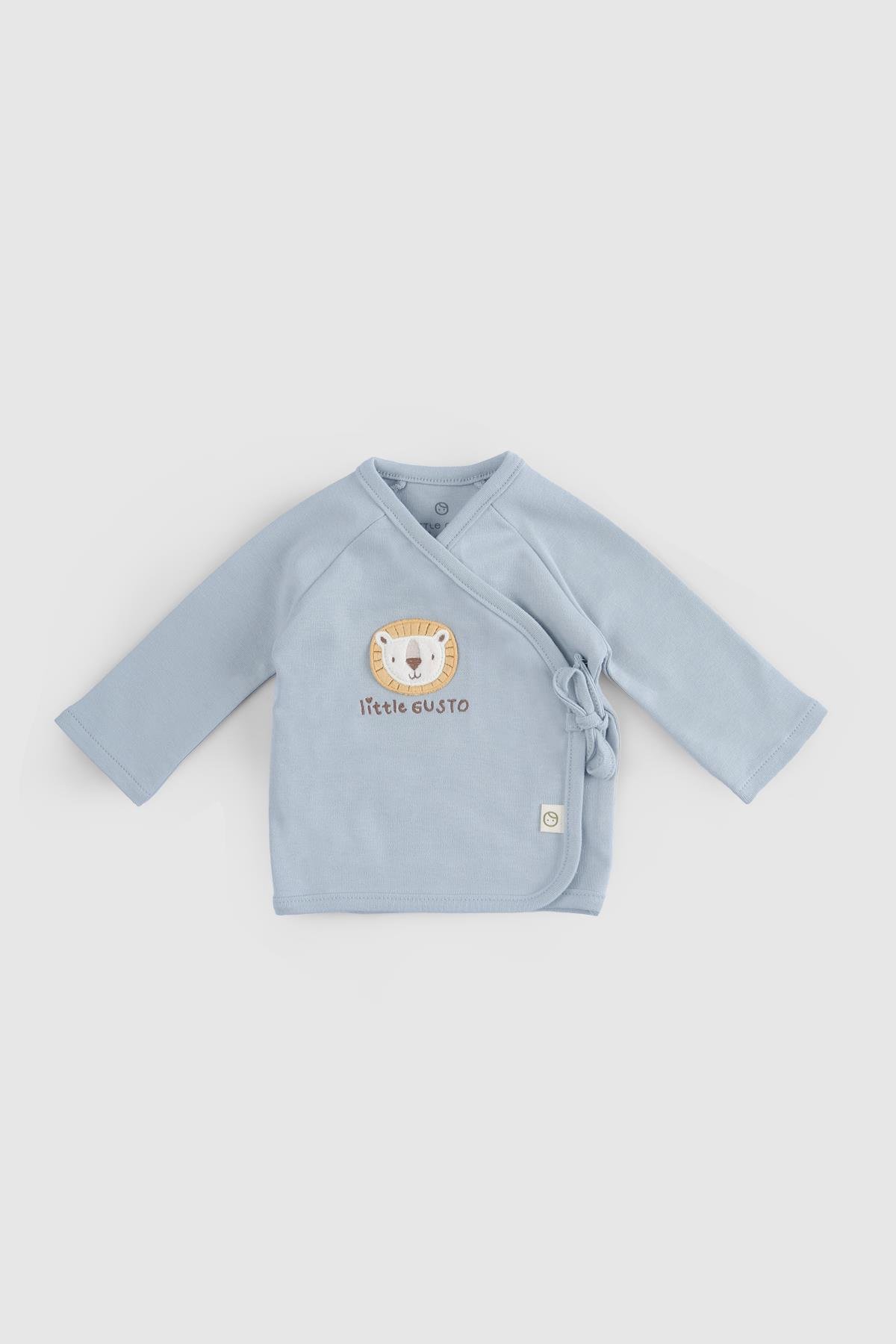 Little Gusto Organik Pamuk 10'lu Ekru Hastane Çıkış SetiLittle Gusto Organik Pamuk 10'lu Ekru Hastane Çıkış Seti