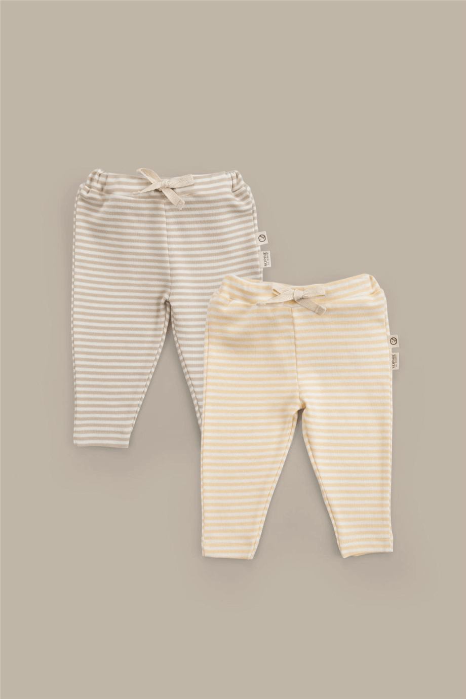 Little Gusto  Organik Pamuk 2li Bebek PantolonuLittle Gusto  Organik Pamuk 2li Bebek Pantolonu