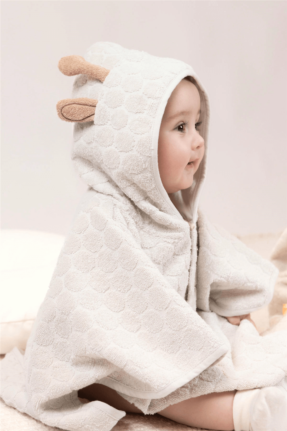Little Gusto  Organik Pamuk Bebek Panço HavluLittle Gusto  Organik Pamuk Bebek Panço Havlu