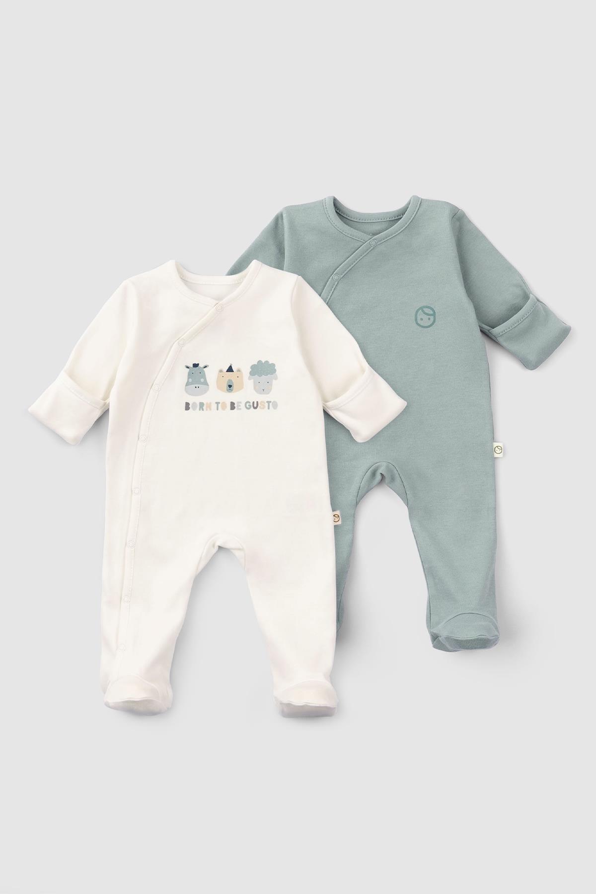Little Gusto Unisex Pants With BooteesLittle Gusto Unisex Pants With Bootees
