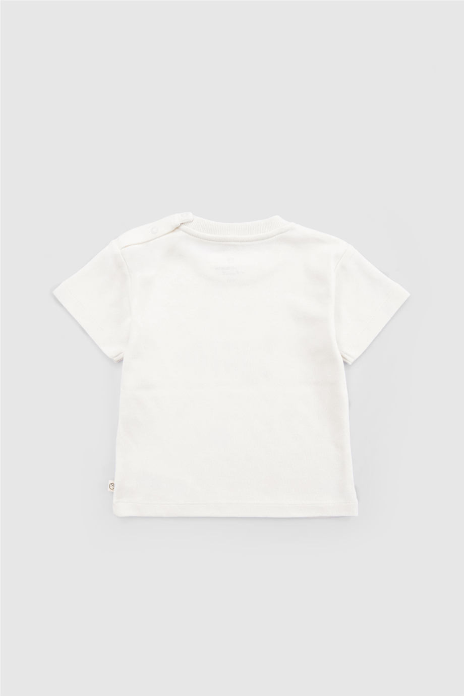Little Gusto Unisex White Tshirt Little Gusto Unisex White Tshirt 