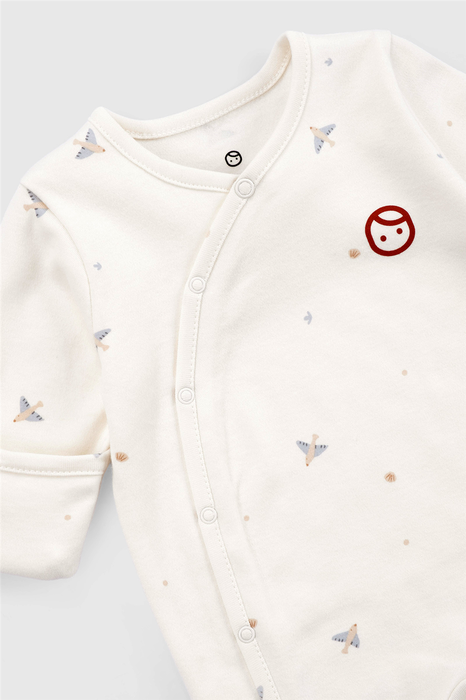 Little Gusto Unisex White Overall Little Gusto Unisex White Overall 