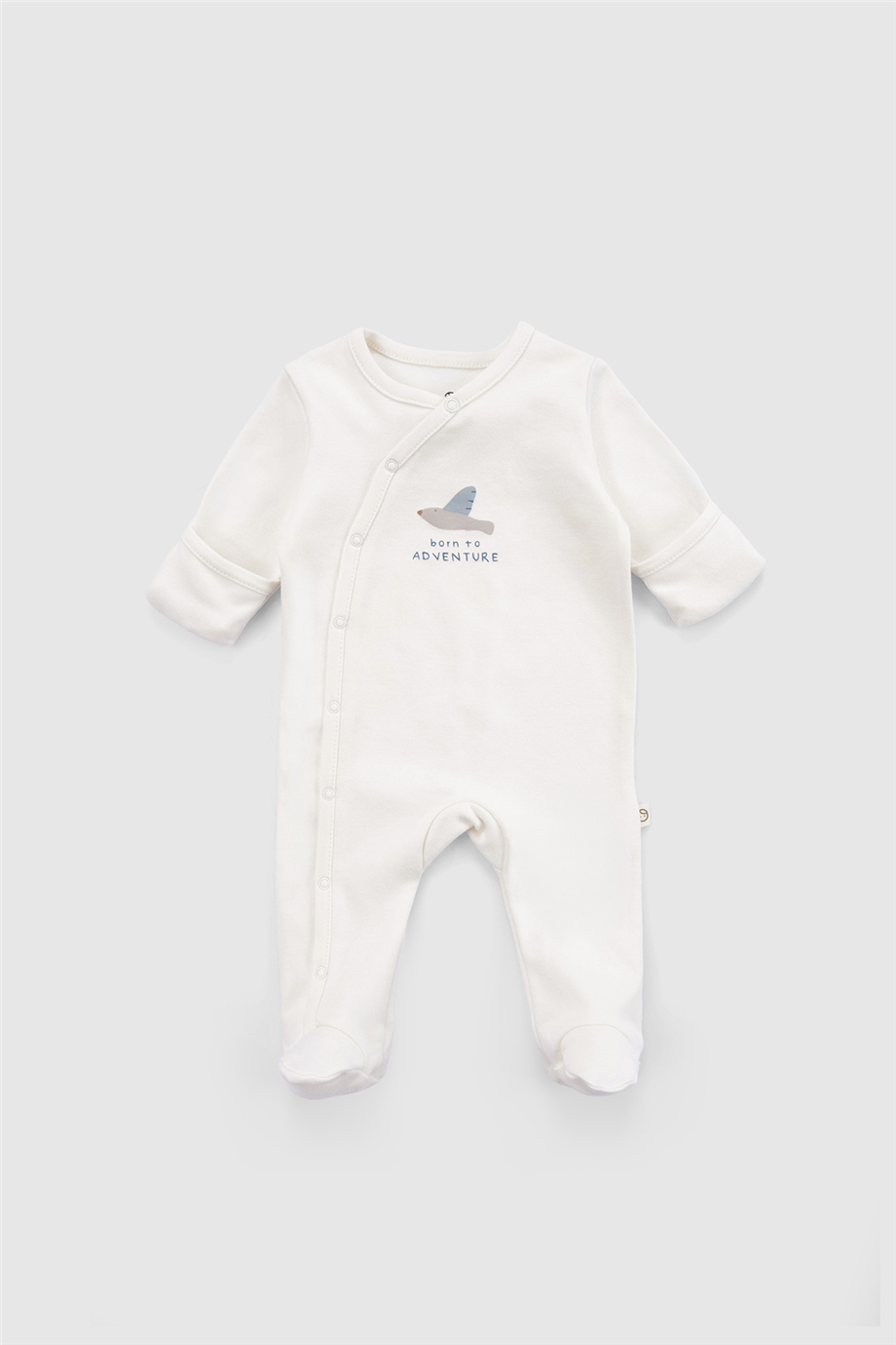 Little Gusto Unisex White Overall Little Gusto Unisex White Overall 