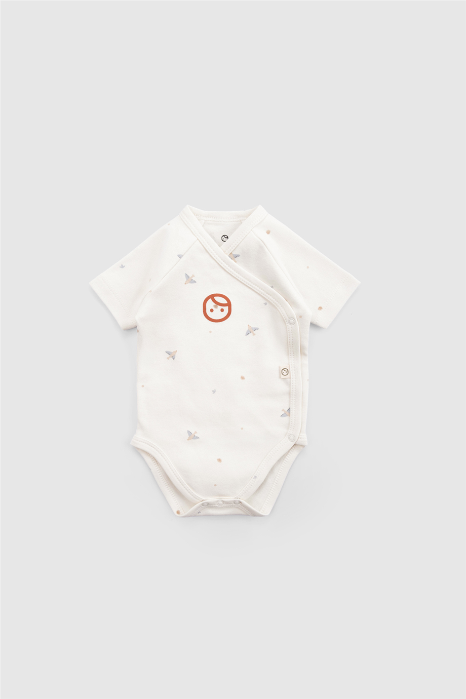 Little Gusto Unisex Beyaz ZıbınLittle Gusto Unisex Beyaz Zıbın