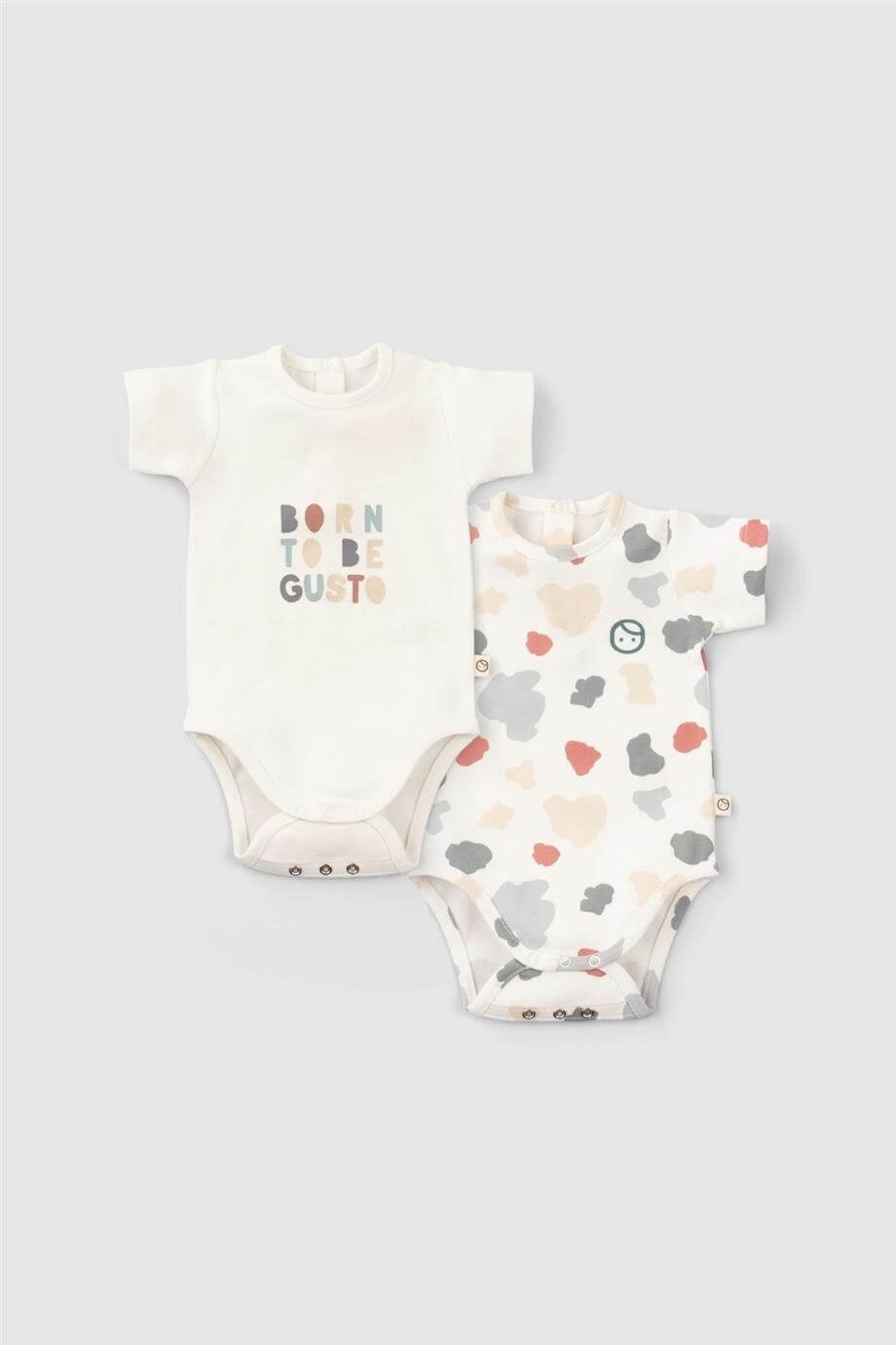 Little Gusto Unisex Desenli BodyLittle Gusto Unisex Desenli Body