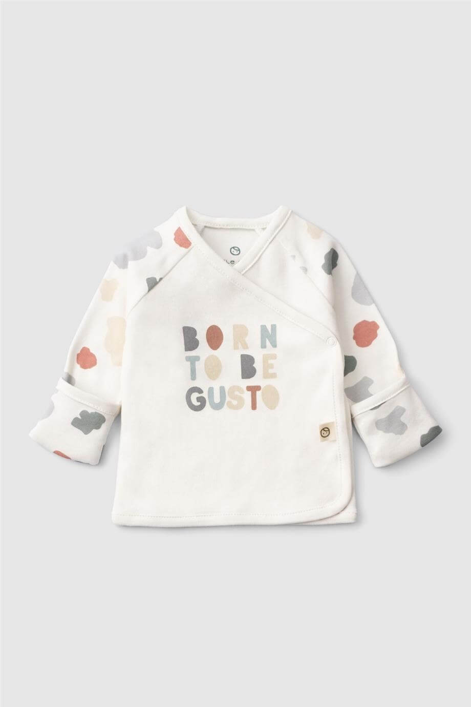 Little Gusto Unisex Desenli Hastane ÇıkışıLittle Gusto Unisex Desenli Hastane Çıkışı