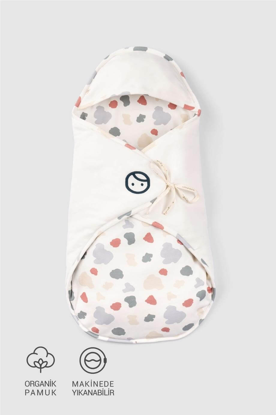 Little Gusto Unisex Desenli KundakLittle Gusto Unisex Desenli Kundak