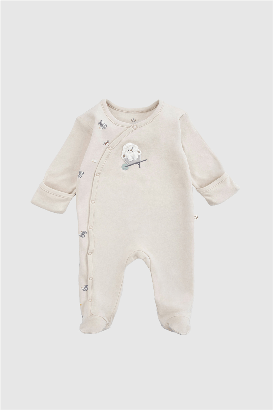 Little Gusto Unisex Ekru TulumLittle Gusto Unisex Ekru Tulum
