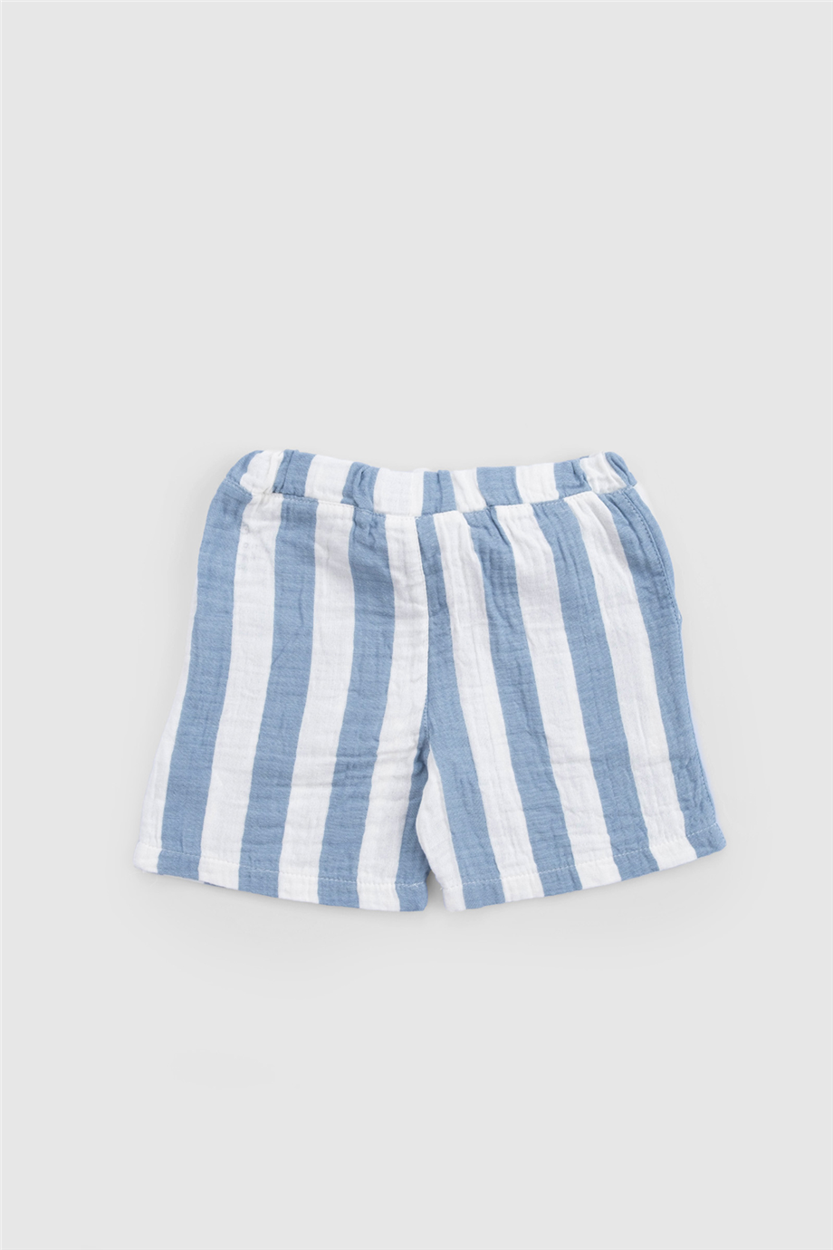 Little Gusto Unisex Blue Shorts SuitLittle Gusto Unisex Blue Shorts Suit