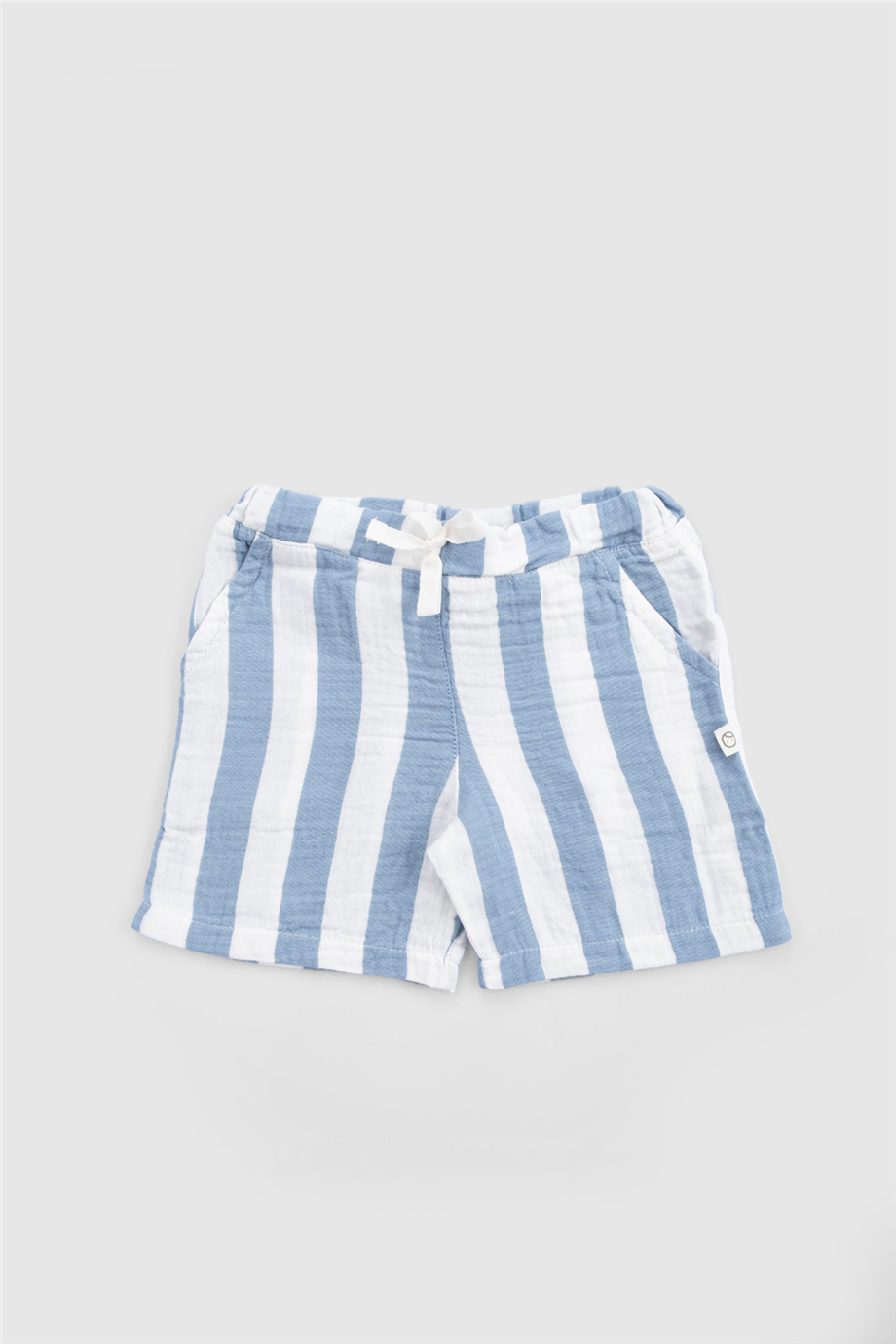 Little Gusto Unisex Blue Shorts SuitLittle Gusto Unisex Blue Shorts Suit