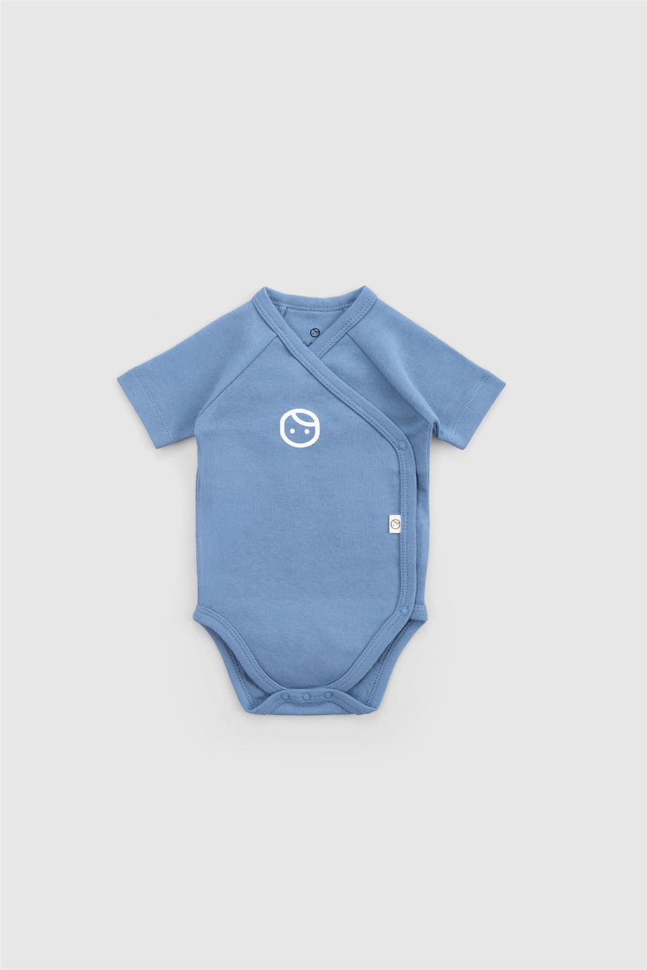 Little Gusto Unisex Blue BodysuitLittle Gusto Unisex Blue Bodysuit