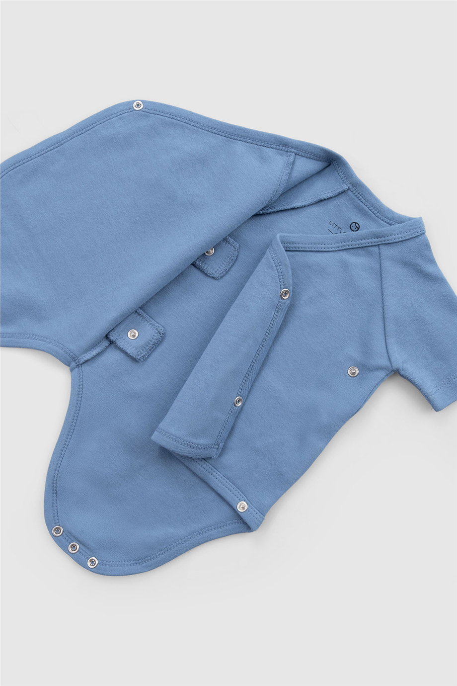 Little Gusto Unisex Blue BodysuitLittle Gusto Unisex Blue Bodysuit