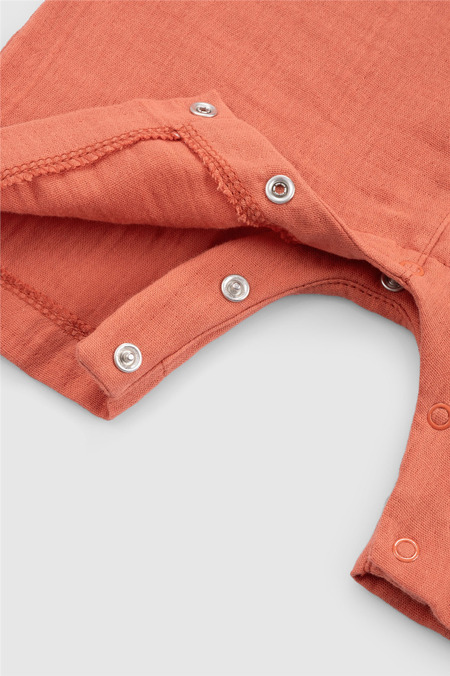 Little Gusto Unisex Orange Bib and Brace Overall Little Gusto Unisex Orange Bib and Brace Overall 