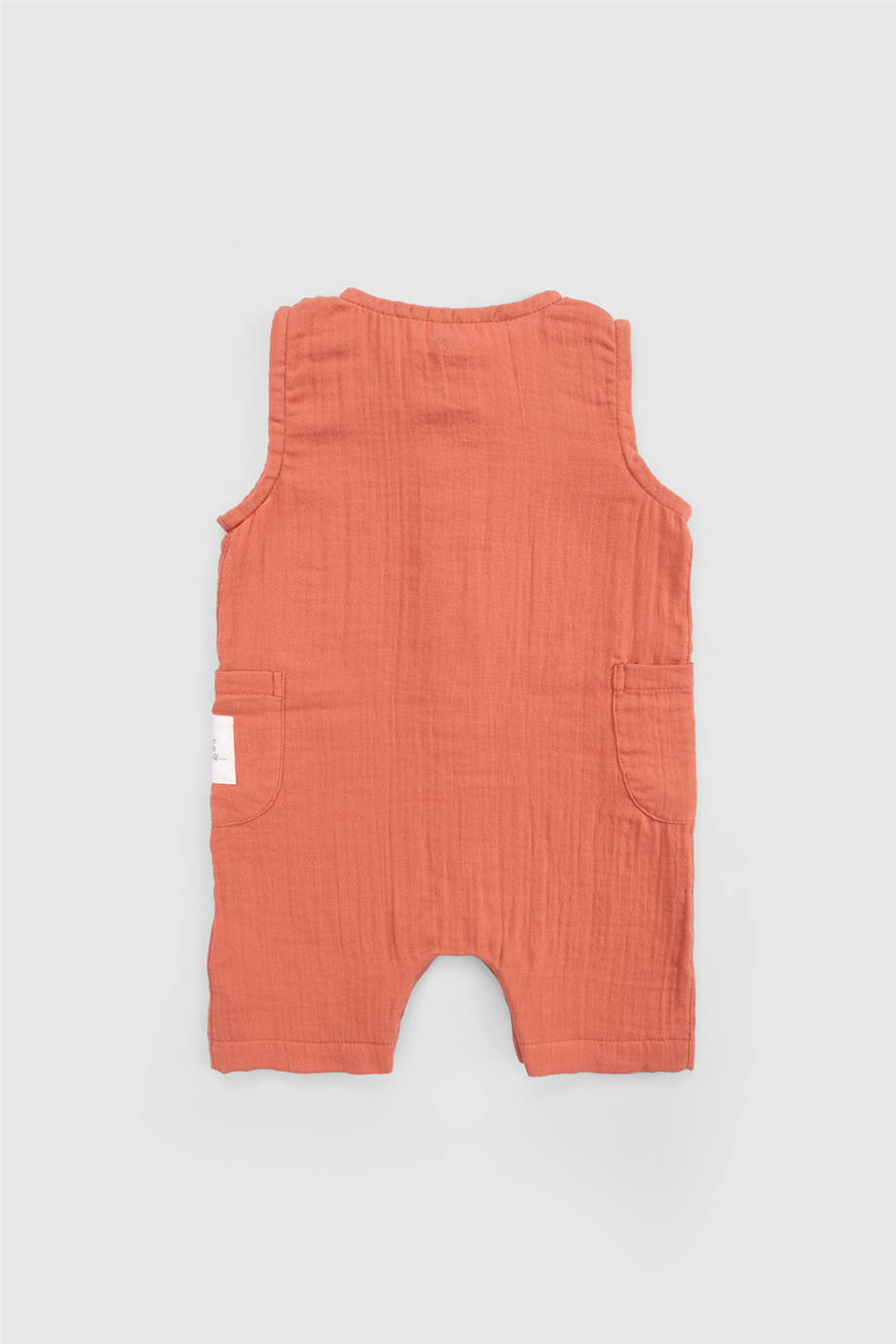 Little Gusto Unisex Orange Bib and Brace Overall Little Gusto Unisex Orange Bib and Brace Overall 