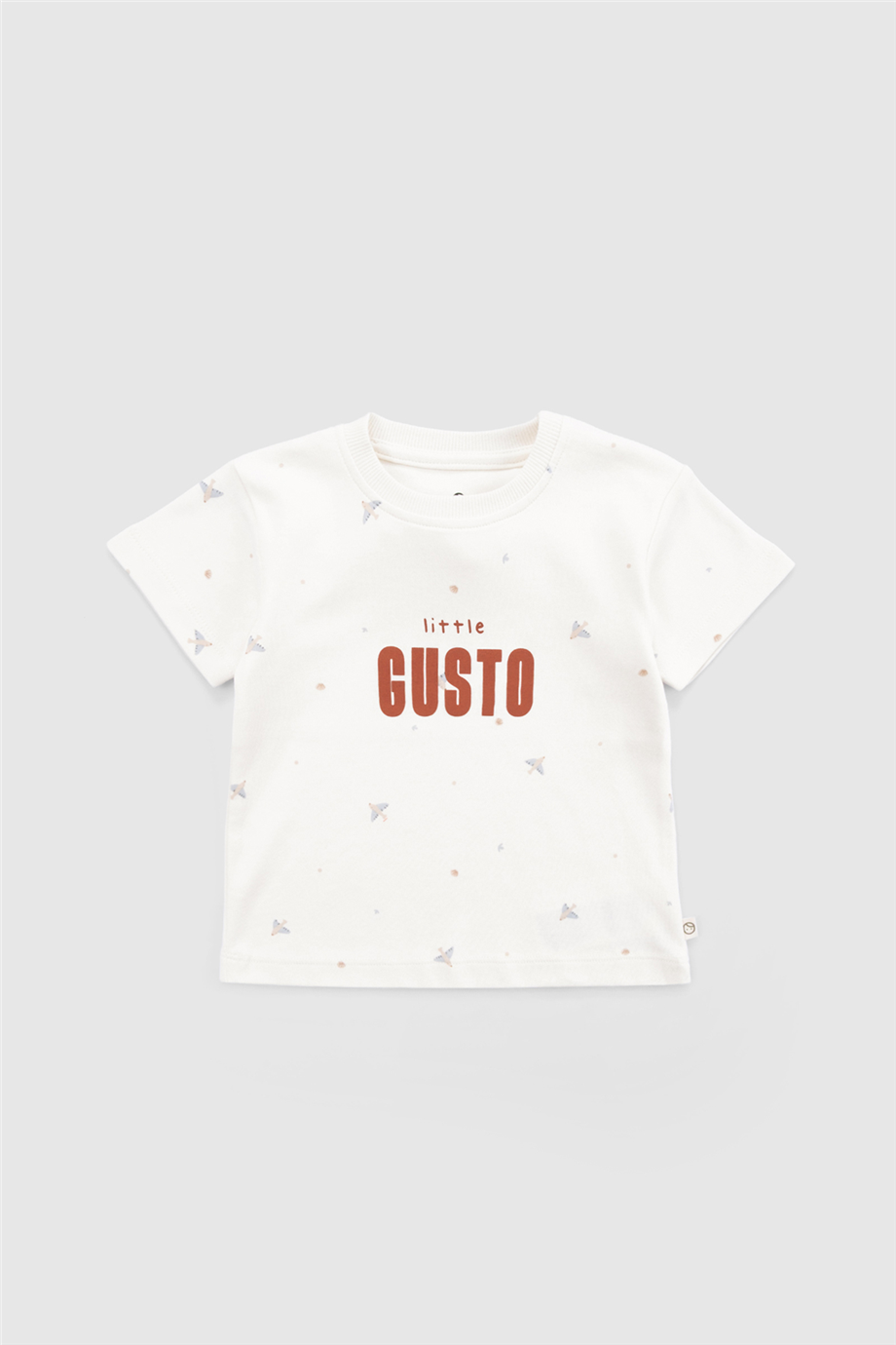 Little Gusto Unisex Orange Shorts SuitLittle Gusto Unisex Orange Shorts Suit