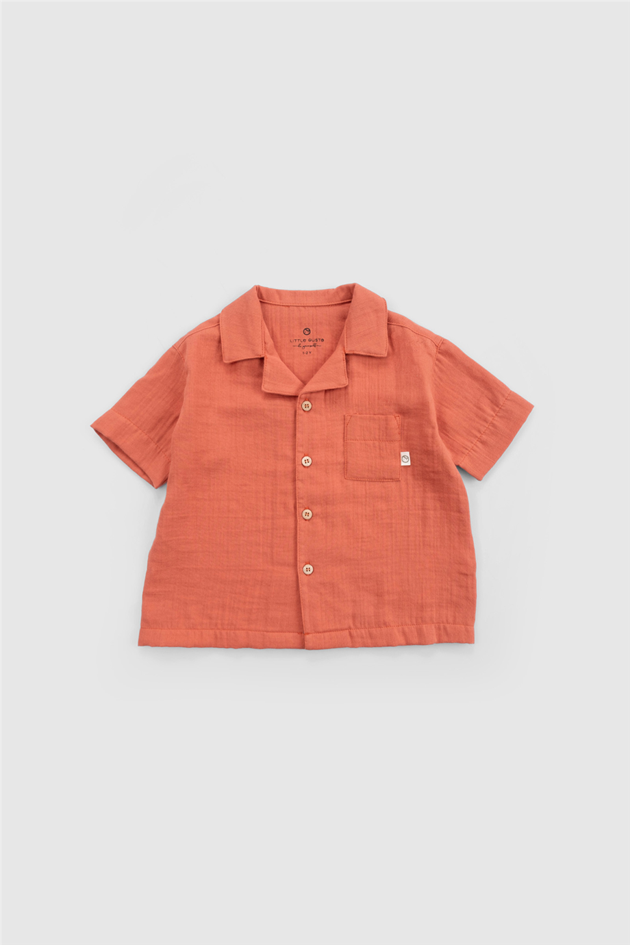 Little Gusto Unisex Turuncu Şort TakımLittle Gusto Unisex Turuncu Şort Takım