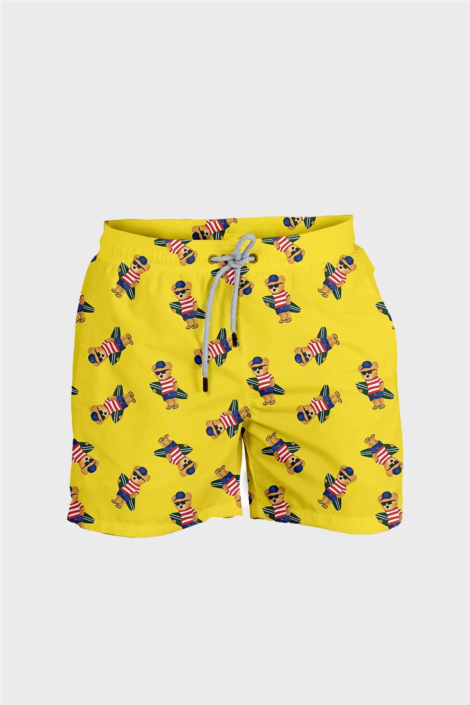 Melomel Erkek Çocuk Yeşil Deniz Şortu