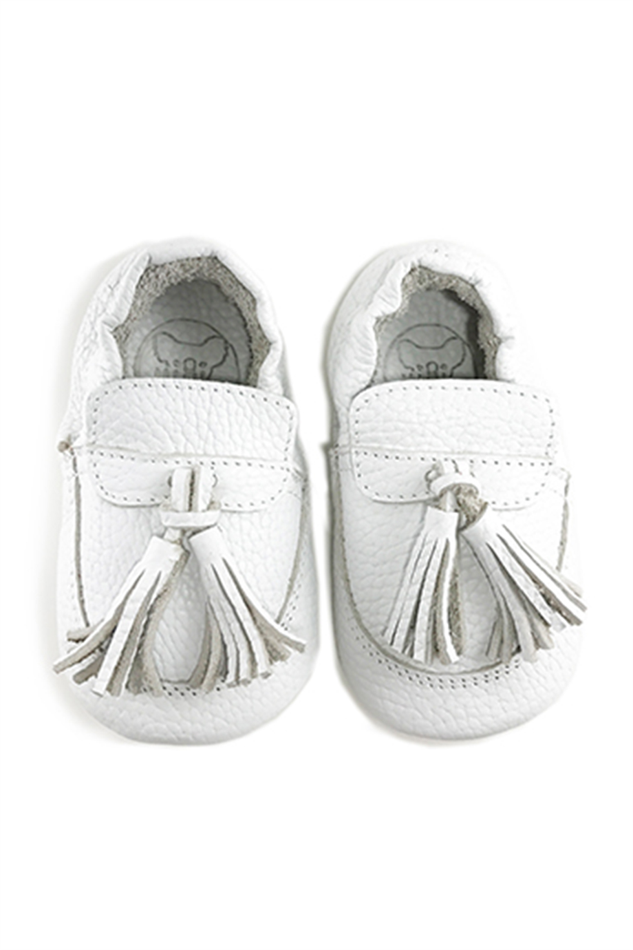  Unisex White Bootees Unisex White Bootees