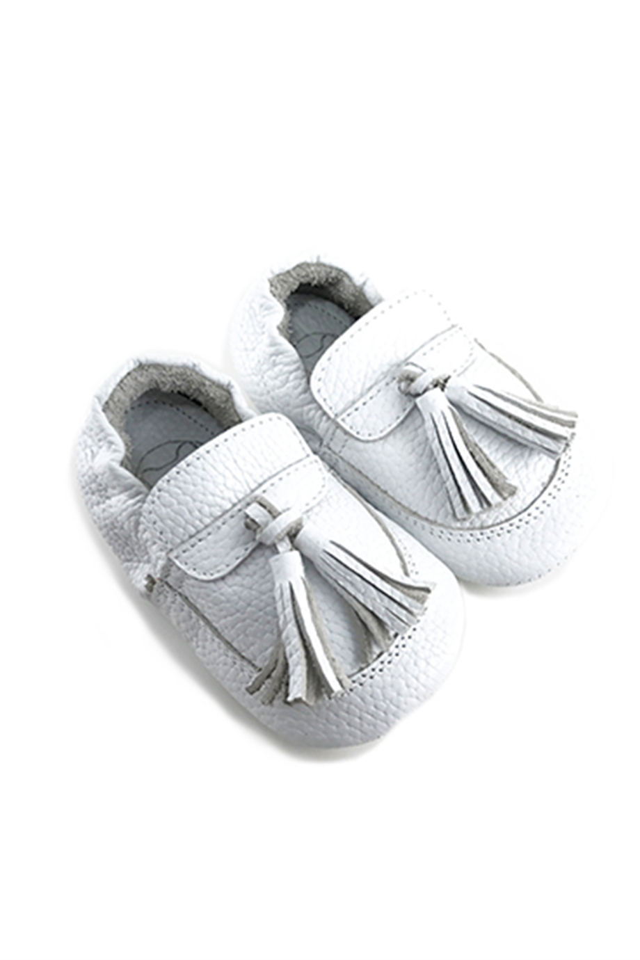  Unisex White Bootees Unisex White Bootees
