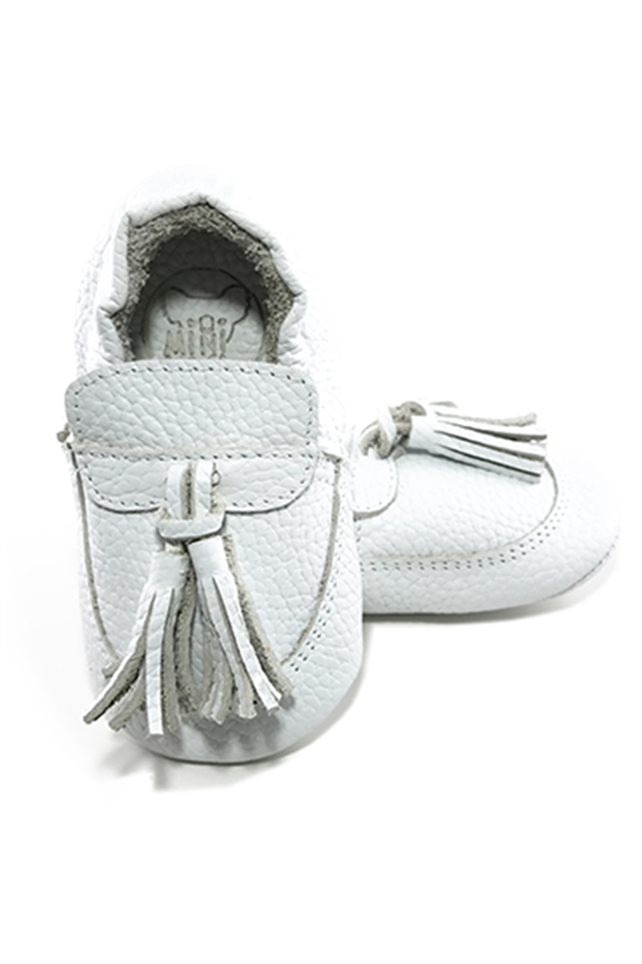  Unisex White Bootees Unisex White Bootees